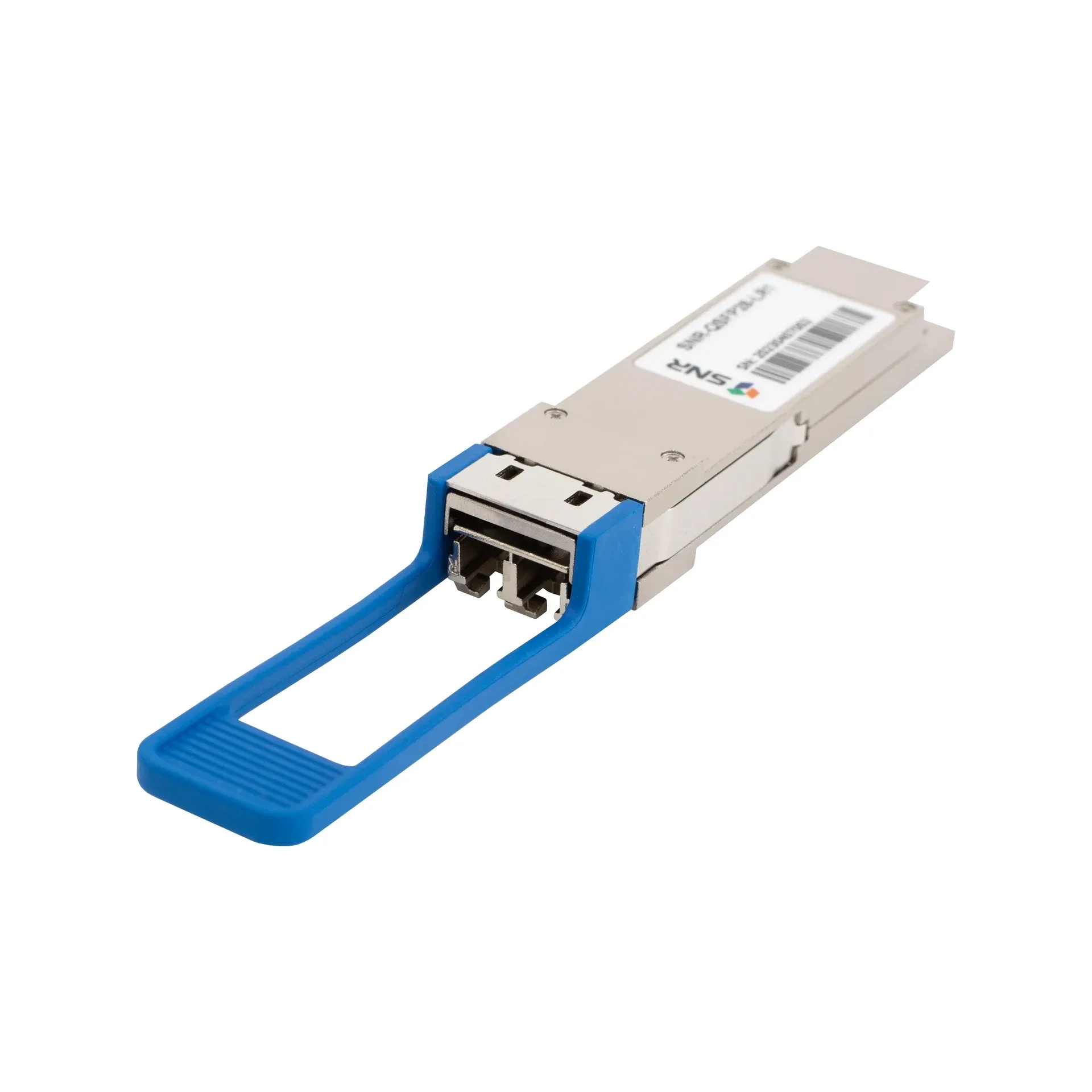 Двухволоконный модуль, QSFP+ 40GBASE-LR4, разъем LC, дальность до 10км (7dB)