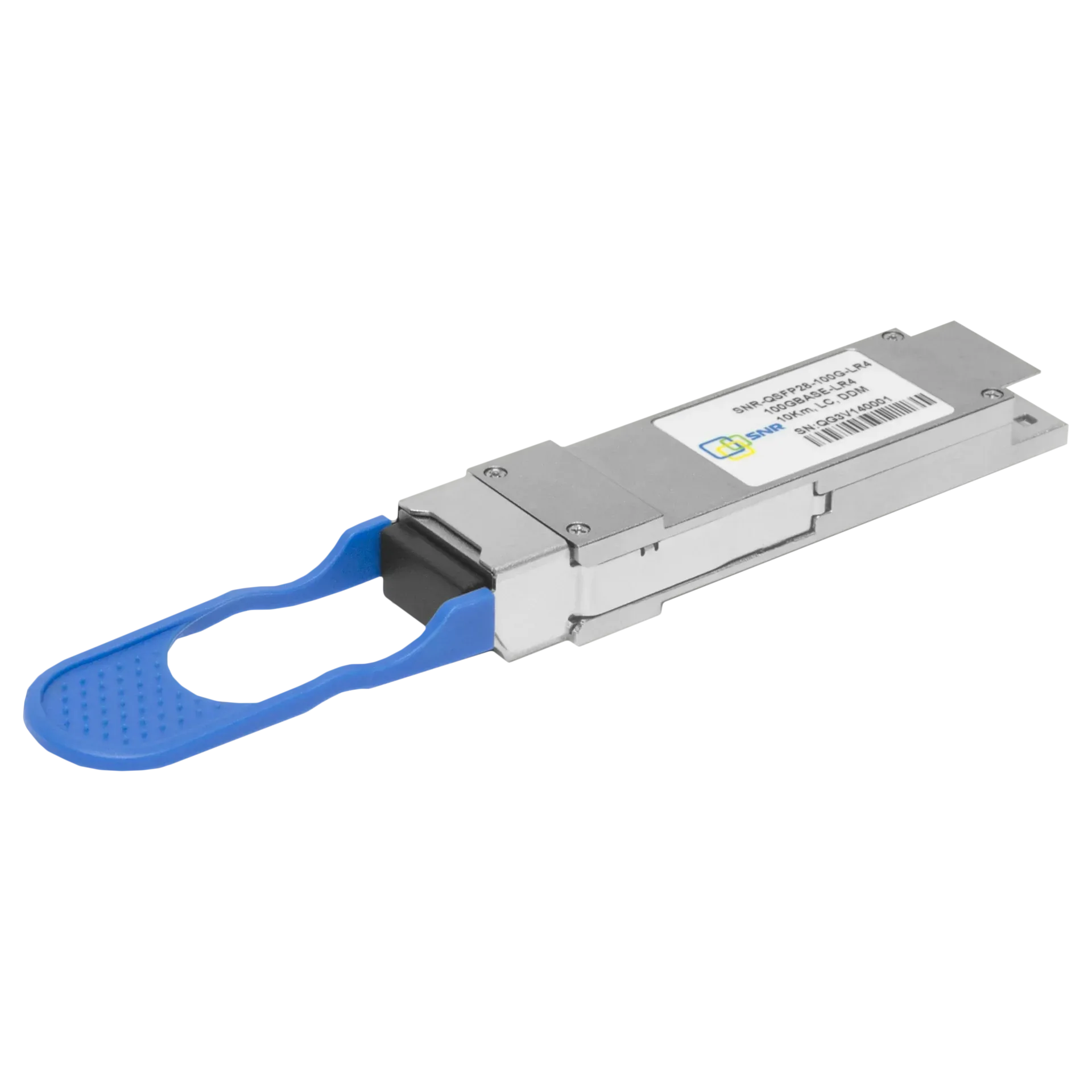 Двухволоконный модуль, QSFP+ 40GBASE-LX4, разъем LC, дальность до 2км