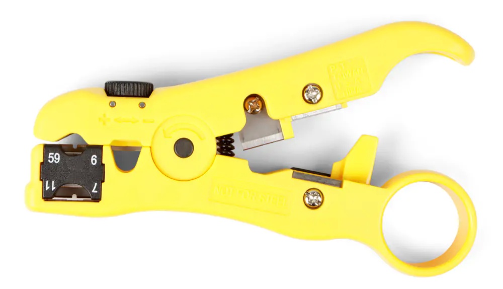 Инструмент для зачистки кабеля с фикс. лезв.WJ-501A Wire Stripper (FRC-2037)