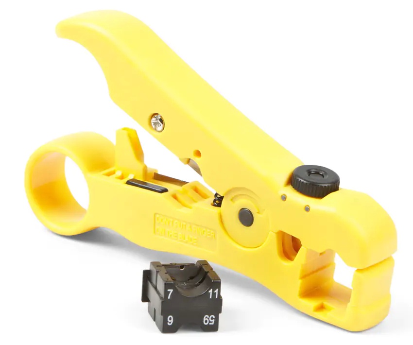 Инструмент для зачистки кабеля с фикс. лезв.WJ-501A Wire Stripper (FRC-2037)