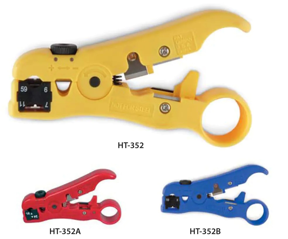 Инструмент для зачистки кабеля с фикс. лезв.WJ-501A Wire Stripper (FRC-2037)