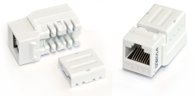 Модуль Keystone jack RJ45 UTP 6