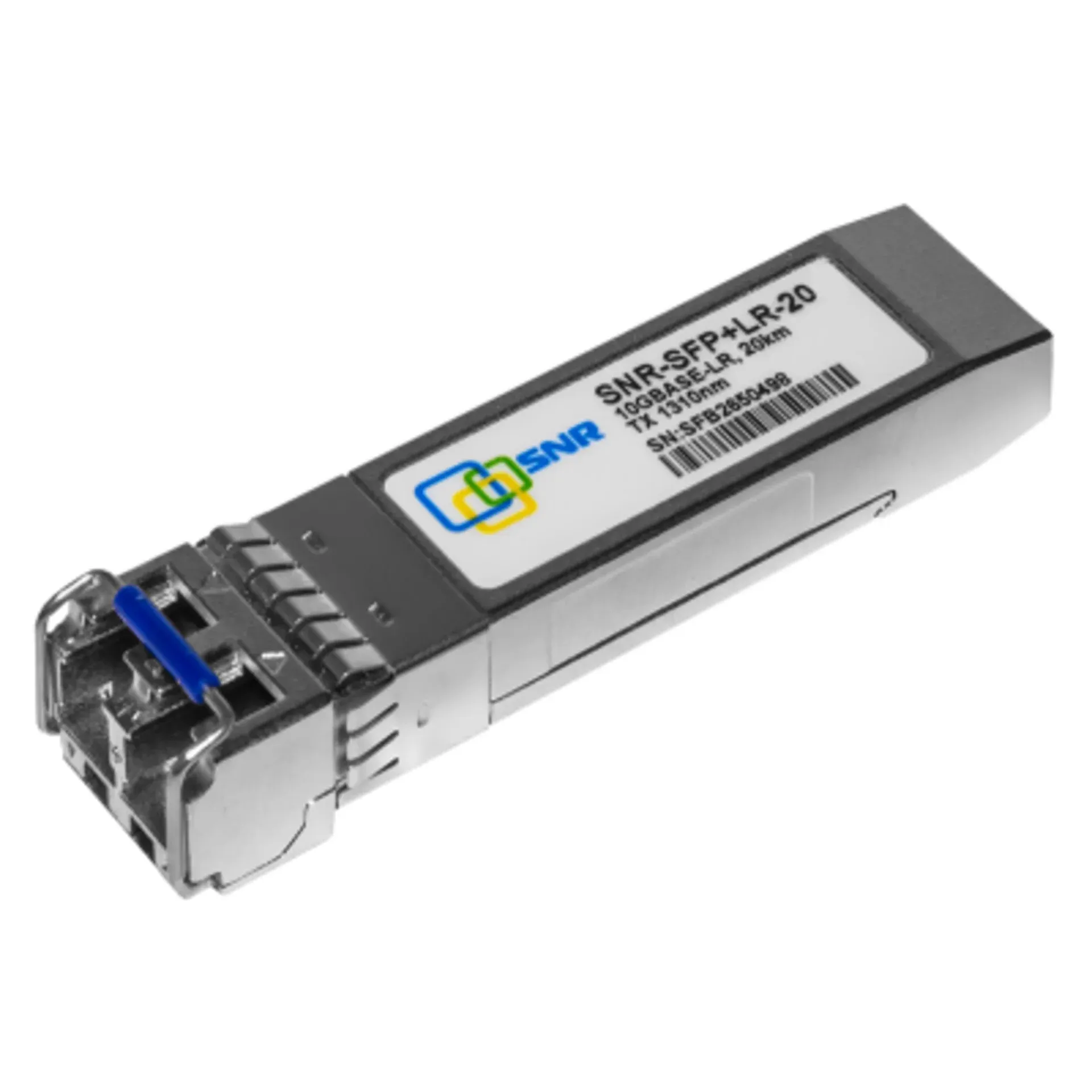 Модуль SFP+ оптический, дальность до 20км (11dB), 1310нм, индустриальный