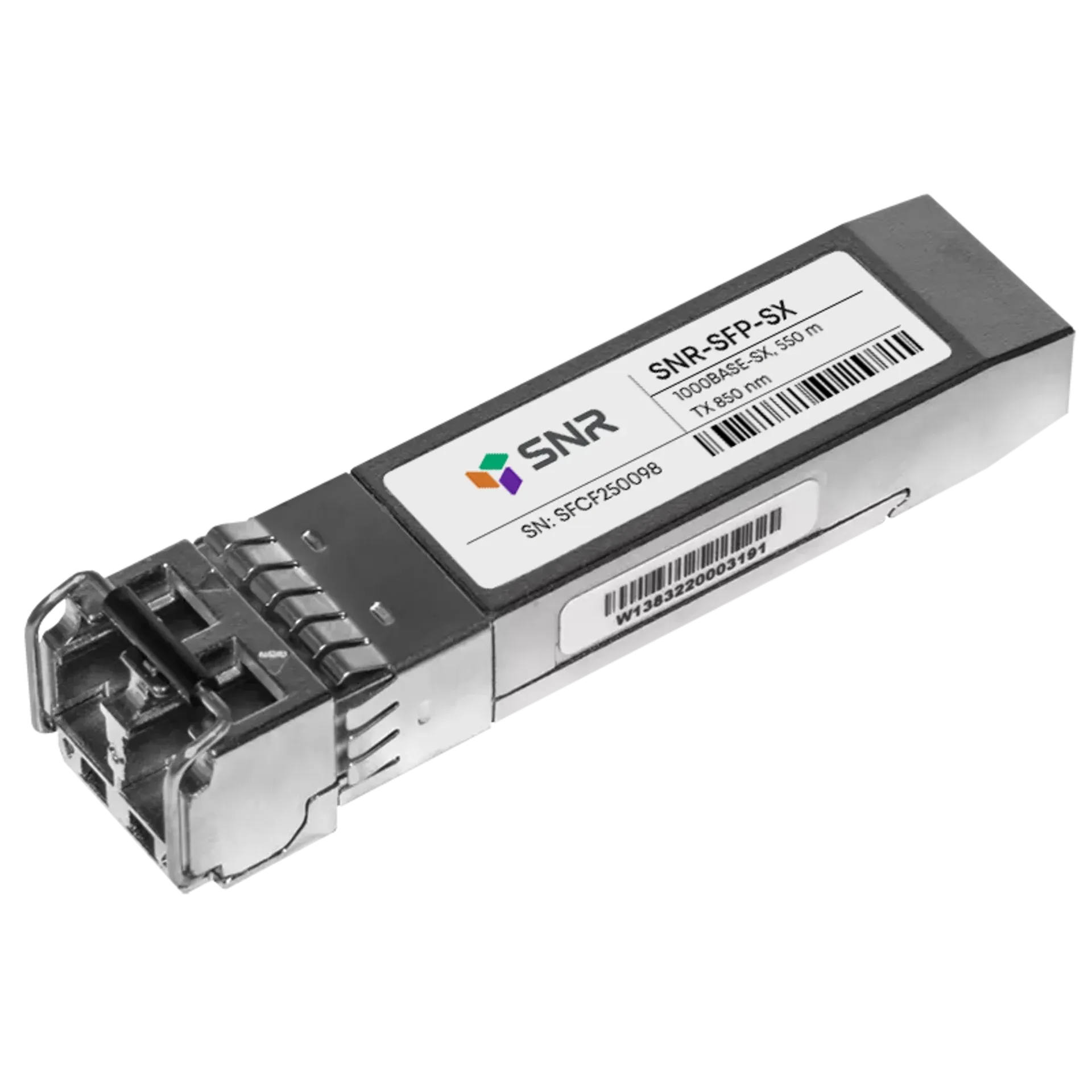 Модуль SFP оптический, дальность до 550м (7.5dB), 850нм, индустриальный