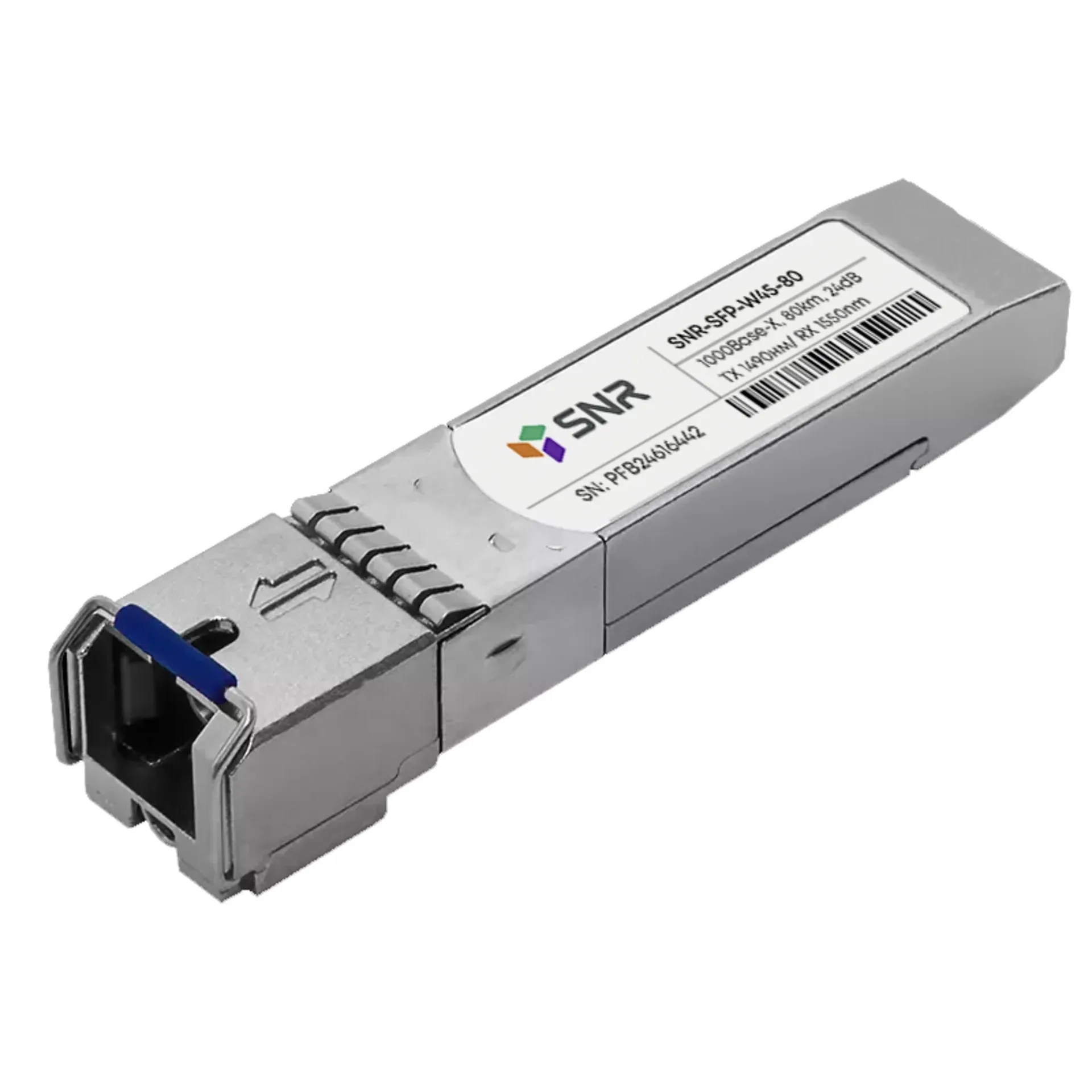Модуль SFP оптический, дальность до 80км (24dB), 1550нм