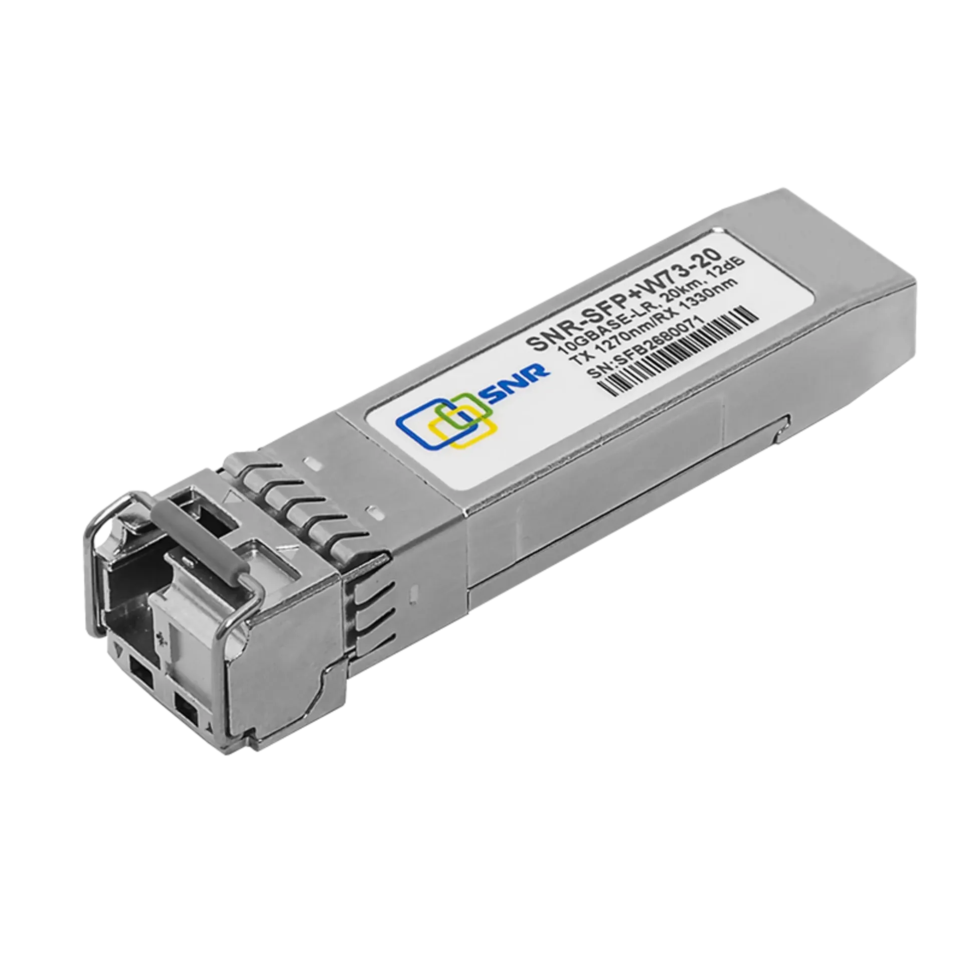 Модуль SFP+ WDM, дальность до 20км (12dB), 1270нм