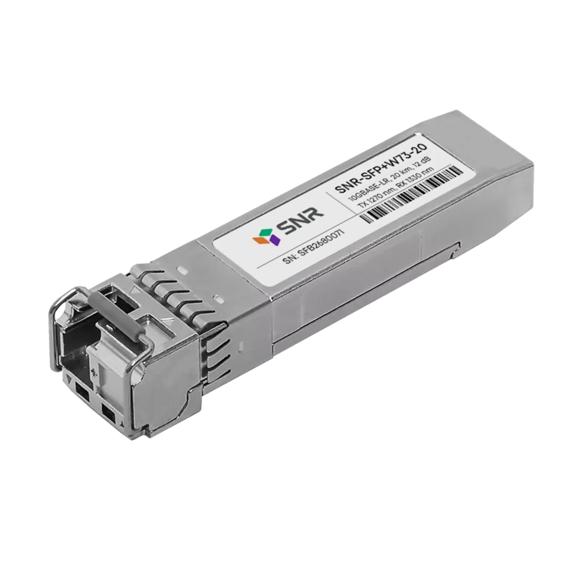 Модуль SFP+ WDM, дальность до 20км (12dB), 1270нм