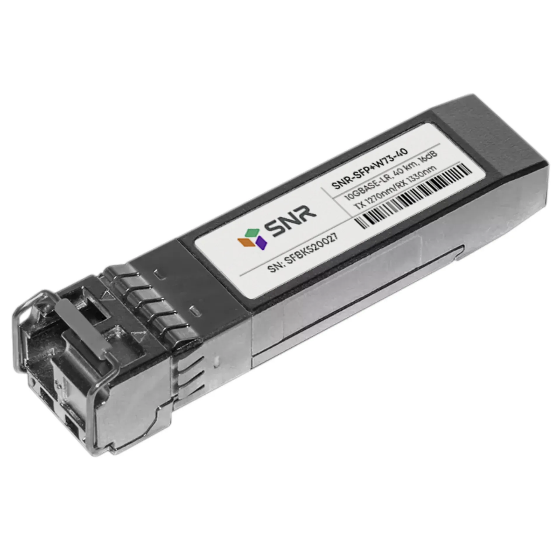 Модуль SFP+ WDM, дальность до 40км (16dB), 1270нм