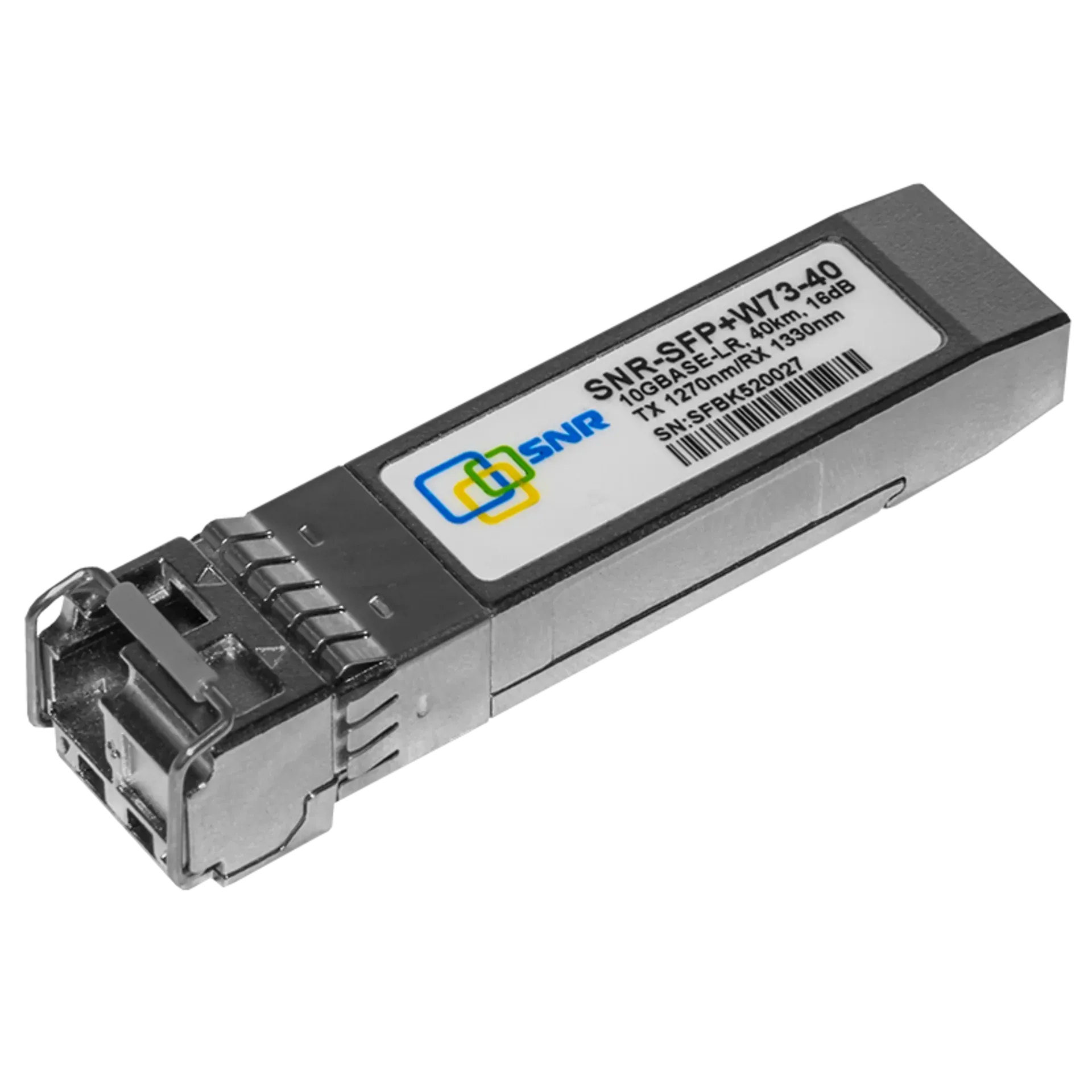 Модуль SFP+ WDM, дальность до 40км (16dB), 1270нм