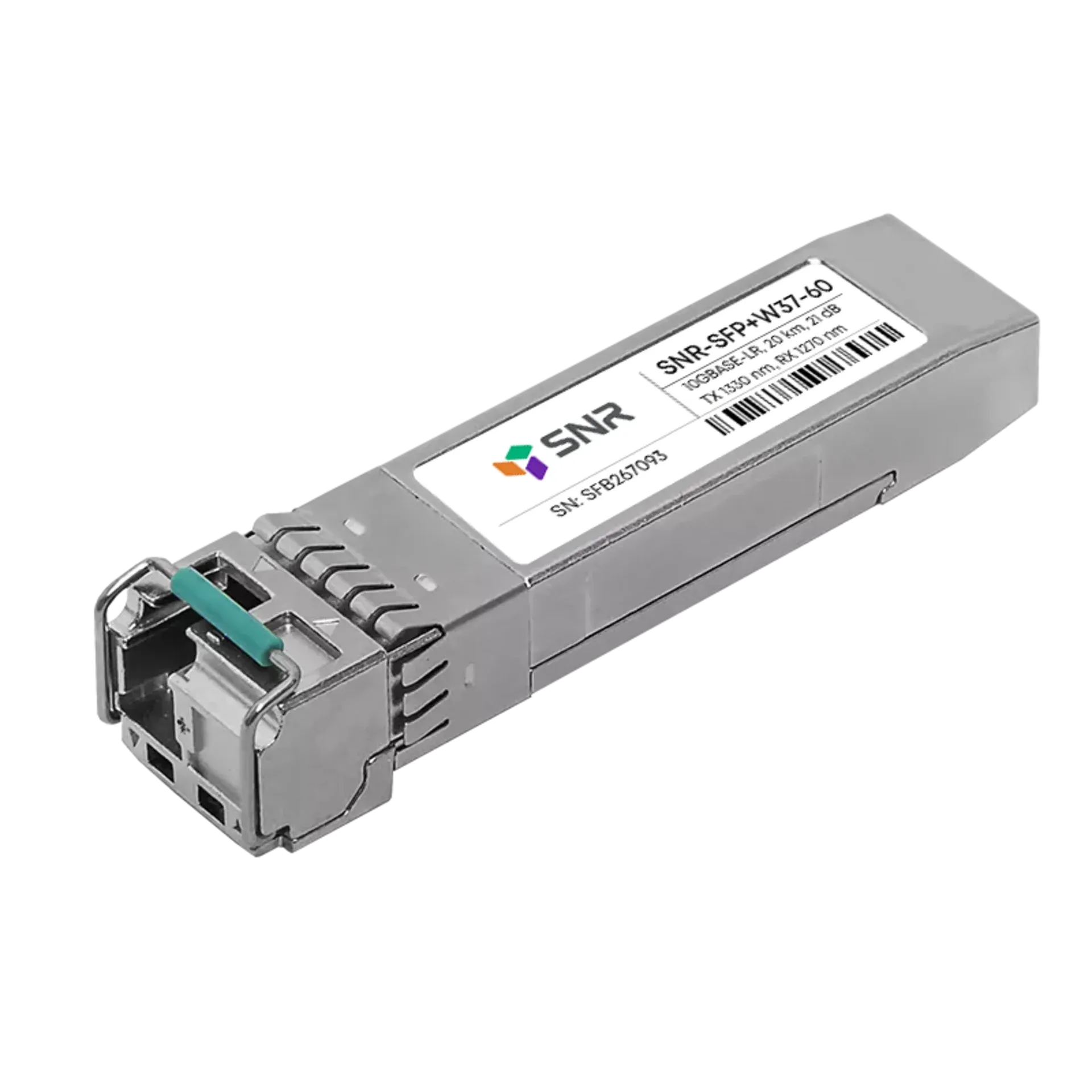 Модуль SFP+ WDM, дальность до 60км (21dB), 1330нм