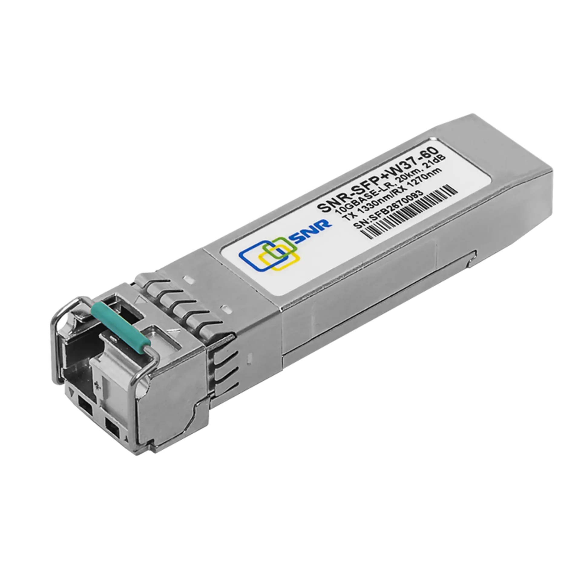 Модуль SFP+ WDM, дальность до 60км (21dB), 1330нм