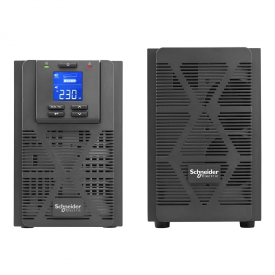 Schneider Electric ИБП Easy UPS SRVS 1000VA/800W, LCD, USB, RS232, 3xC13