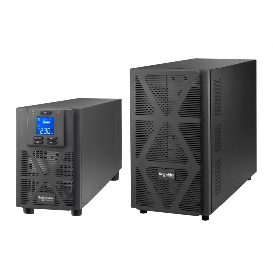 Schneider Electric ИБП Easy UPS SRVS 3000VA/2400W, LCD, USB, RS232, 6xC13, 1xC19