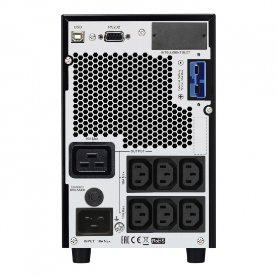 Schneider Electric ИБП Easy UPS SRVS 3000VA/2400W, LCD, USB, RS232, 6xC13, 1xC19