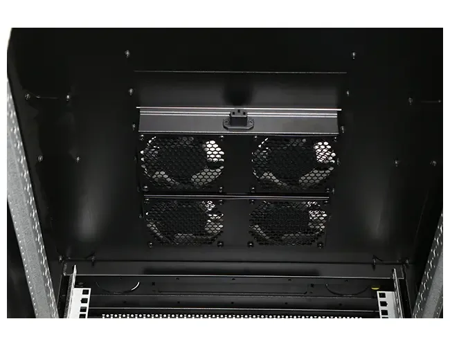 Телекоммуникационный шкаф FORTEC напольный 42U, 600х1000х2000 Перфорированная дверь