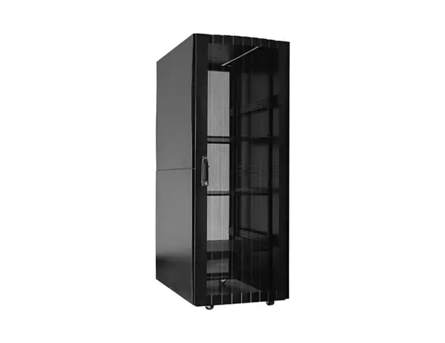 Телекоммуникационный шкаф FORTEC напольный 42U, 800х800х2000 Перфорированная дверь