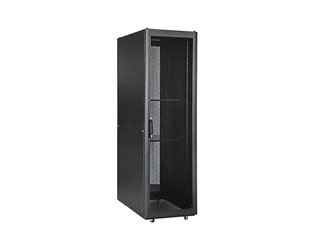 Телекоммуникационный шкаф FORTEC напольный 42U, 600х1200х2000 Перфорированная дверь