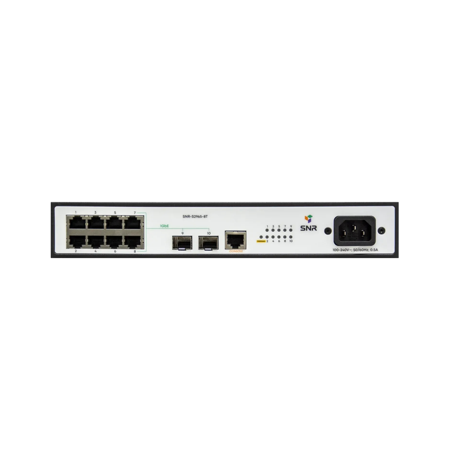 Управляемый коммутатор уровня 2 SNR-S2965-8T-UPS
