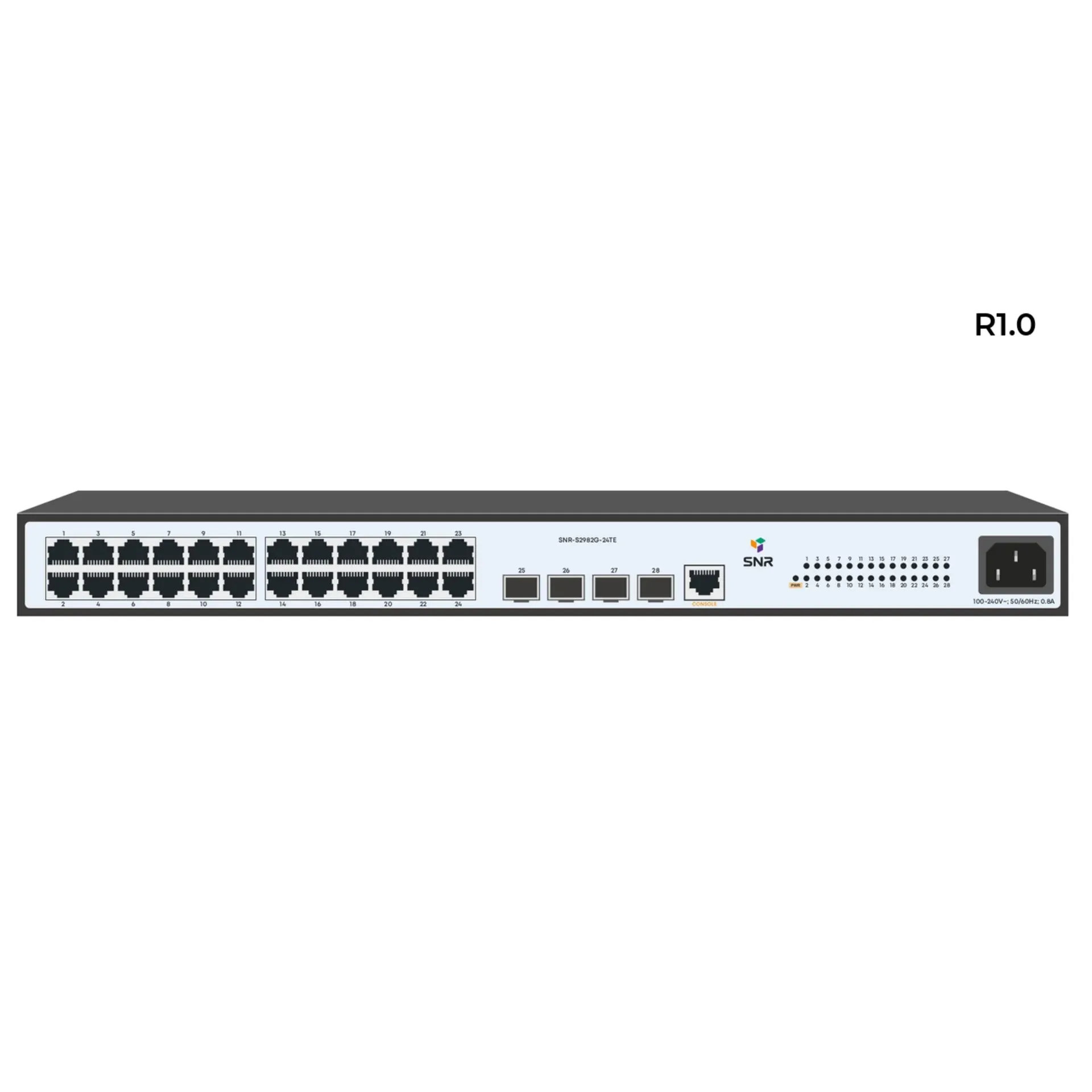 Управляемый коммутатор уровня 2 SNR-S2982G-24TE