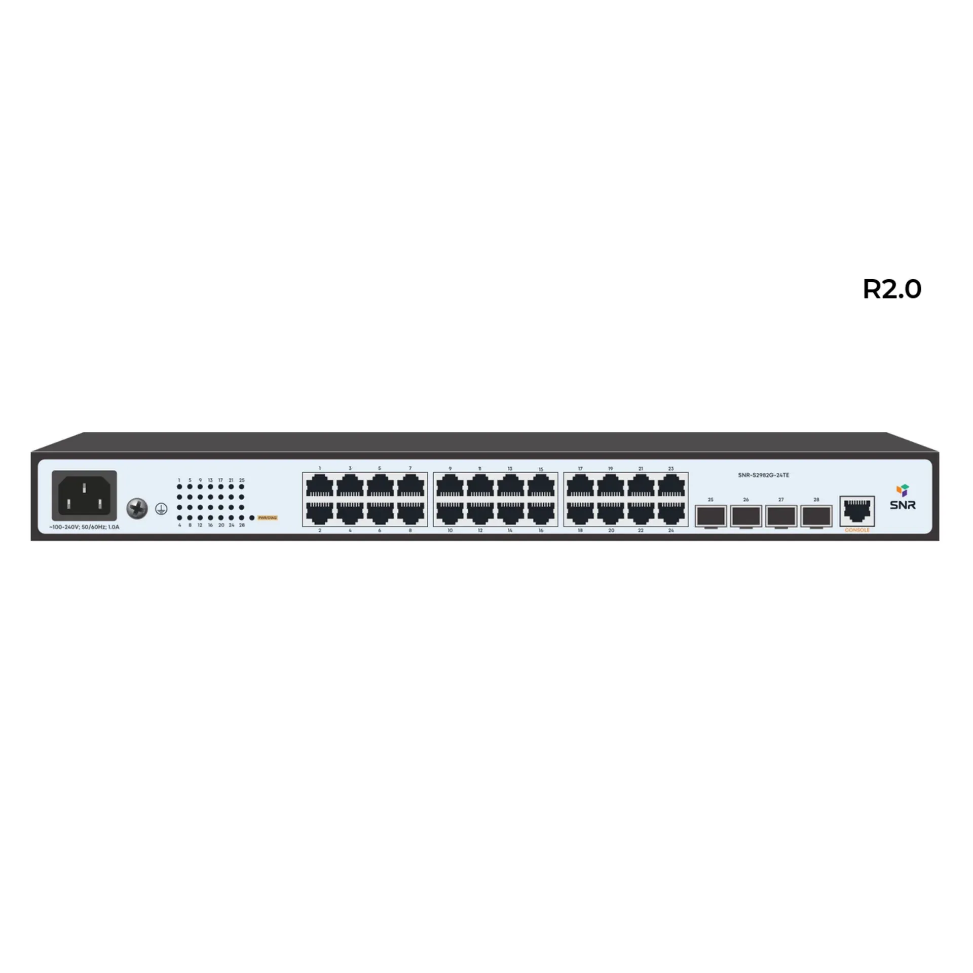 Управляемый коммутатор уровня 2 SNR-S2982G-24TE