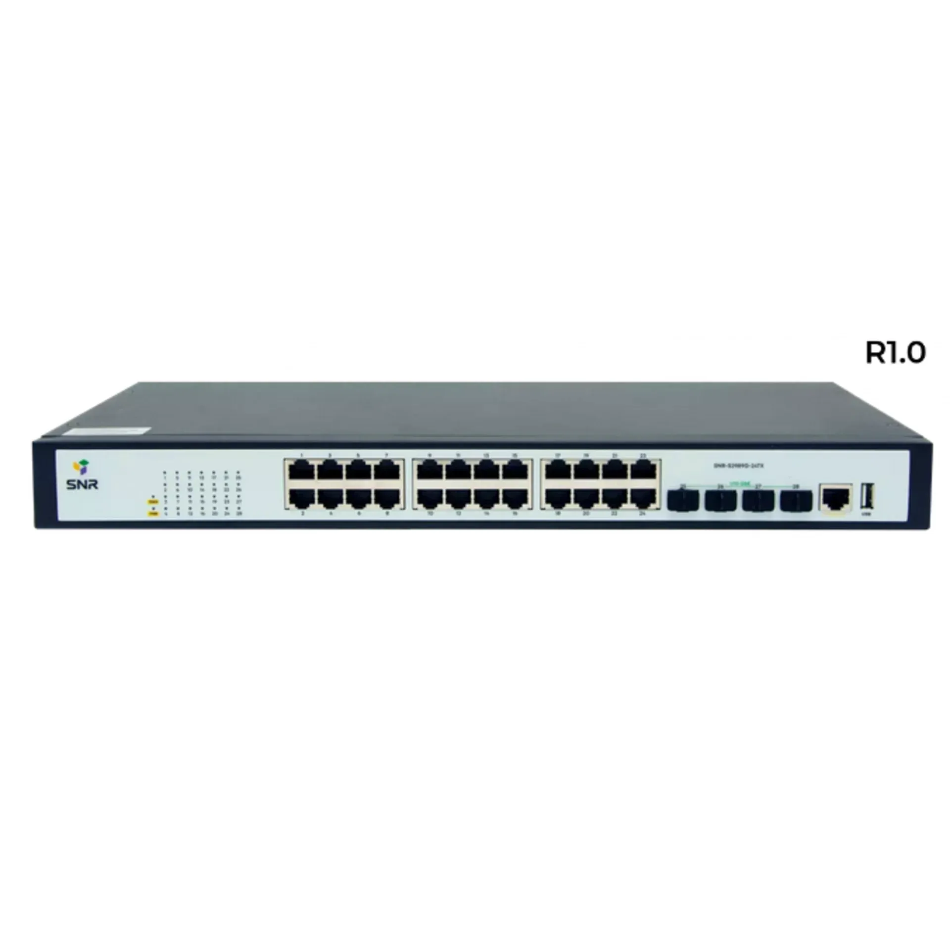 Управляемый коммутатор уровня 2 SNR-S2989G-24TX-RPS