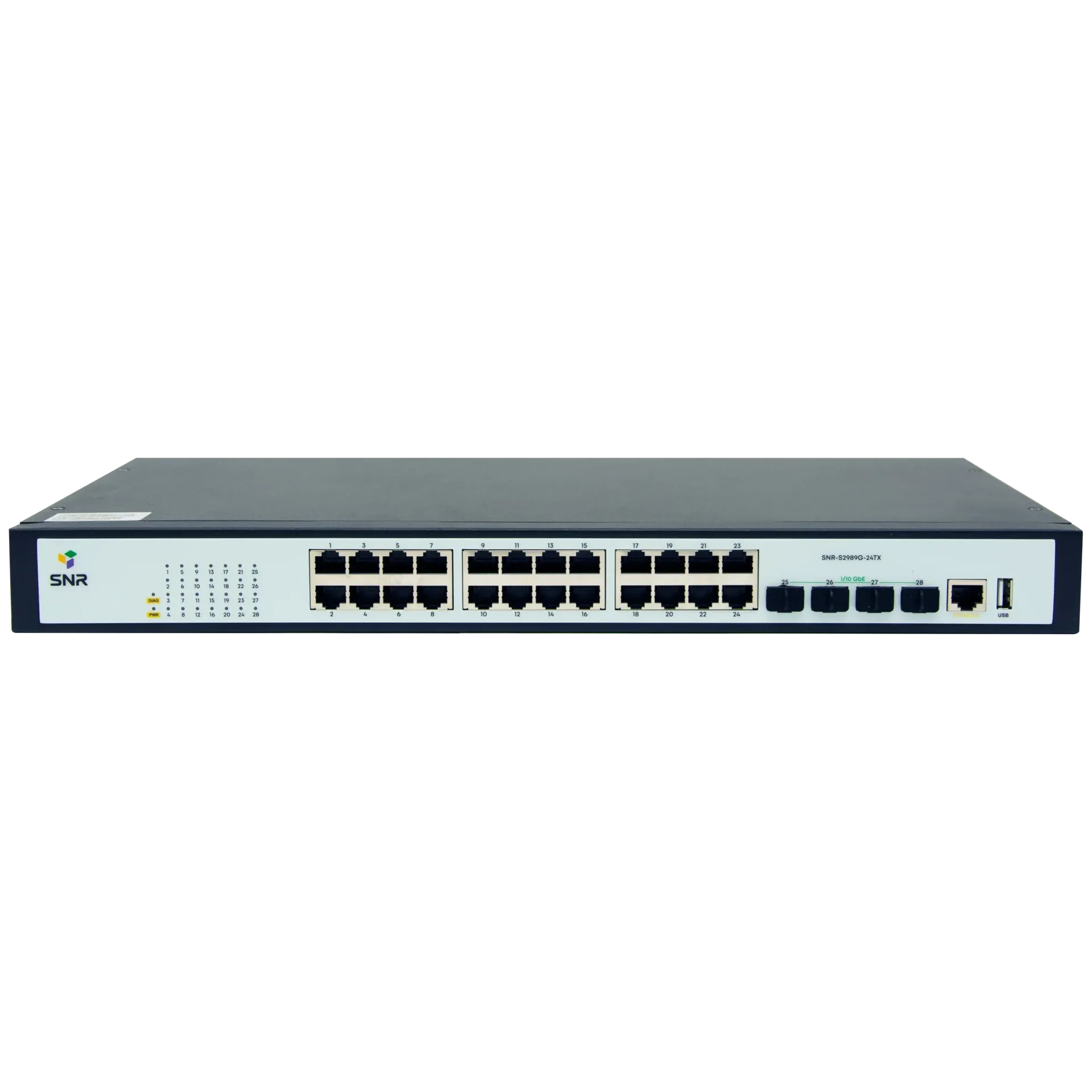 Управляемый коммутатор уровня 2 SNR-S2989G-24TX-UPS