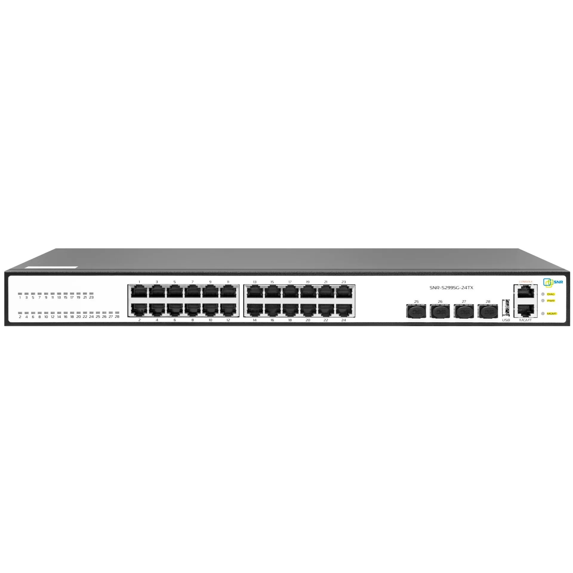 Управляемый коммутатор уровня 3 SNR-S2995G-24TX-UPS