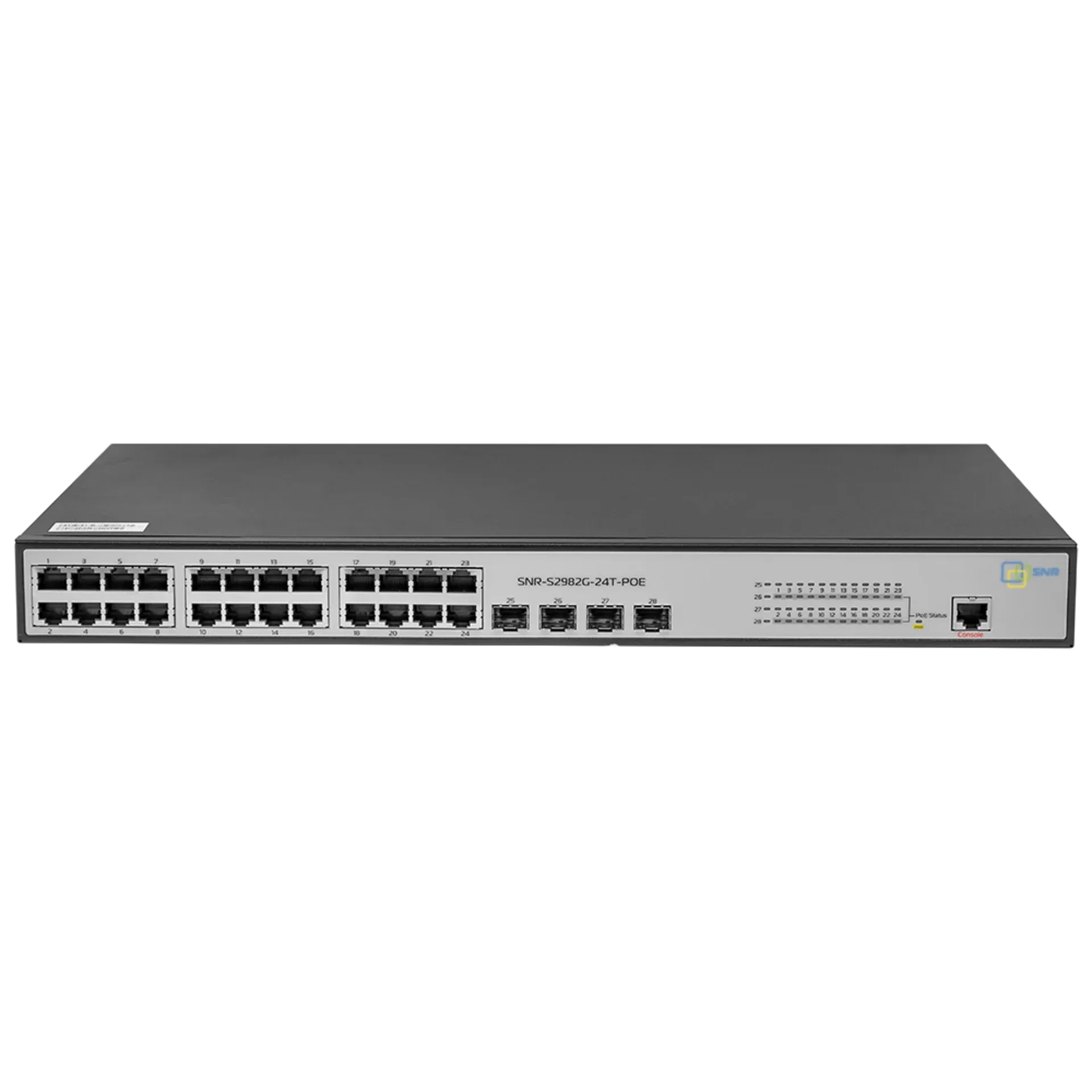 Управляемый POE коммутатор уровня 2 SNR-S2982G-24T-POE