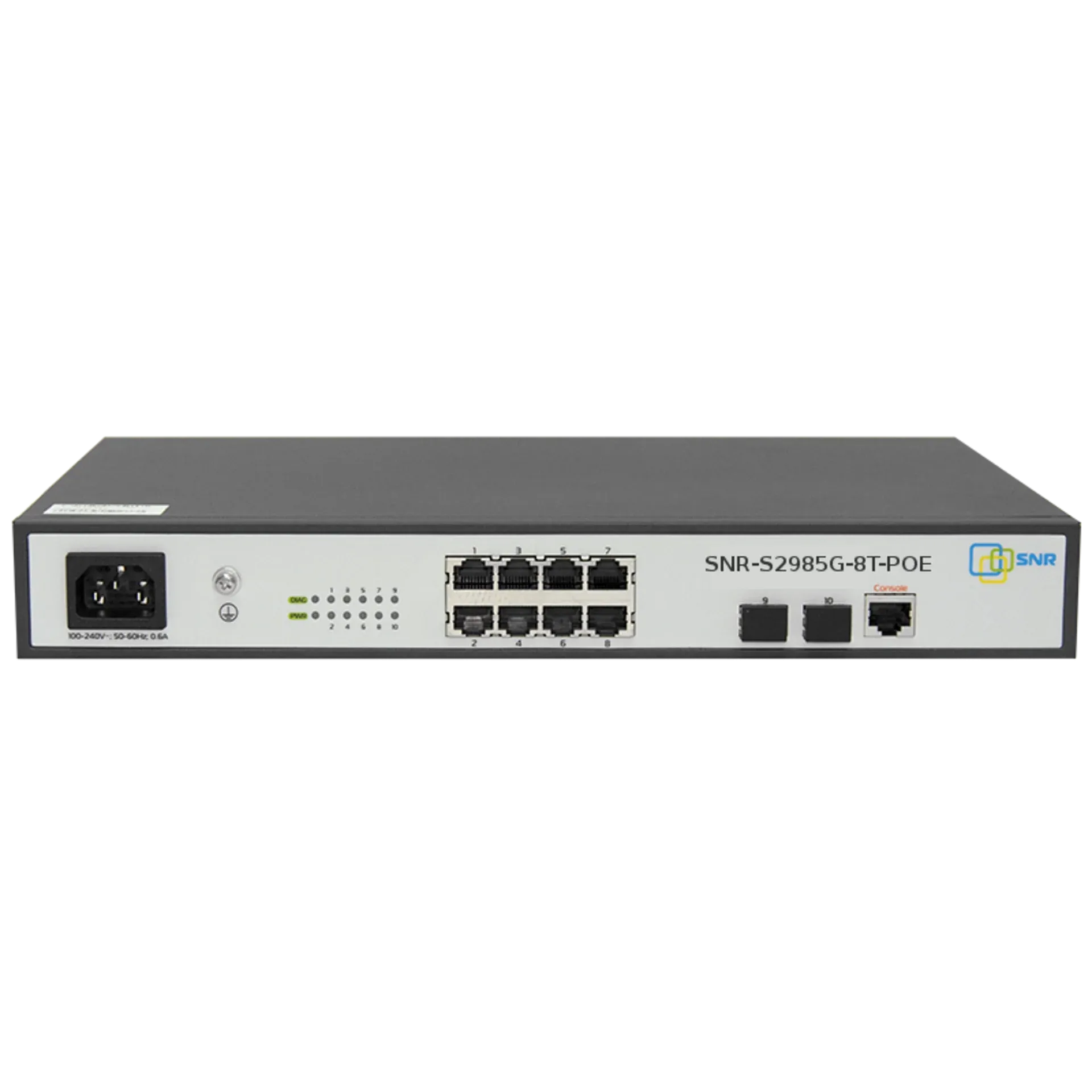 Управляемый POE коммутатор уровня 2 SNR-S2985G-8T-POE