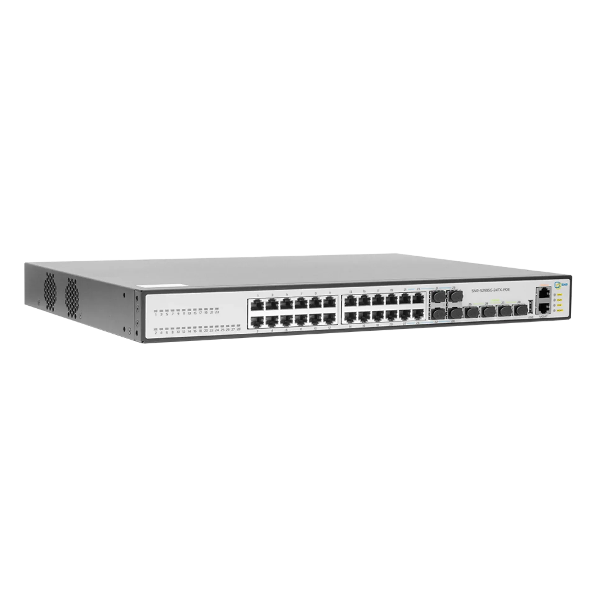 Управляемый PoE коммутатор уровня 3 SNR-S2995G-24TX-POE