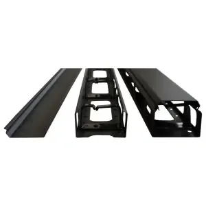 Вертикальный кабельный органайзер с крышкой FORTEC 42U